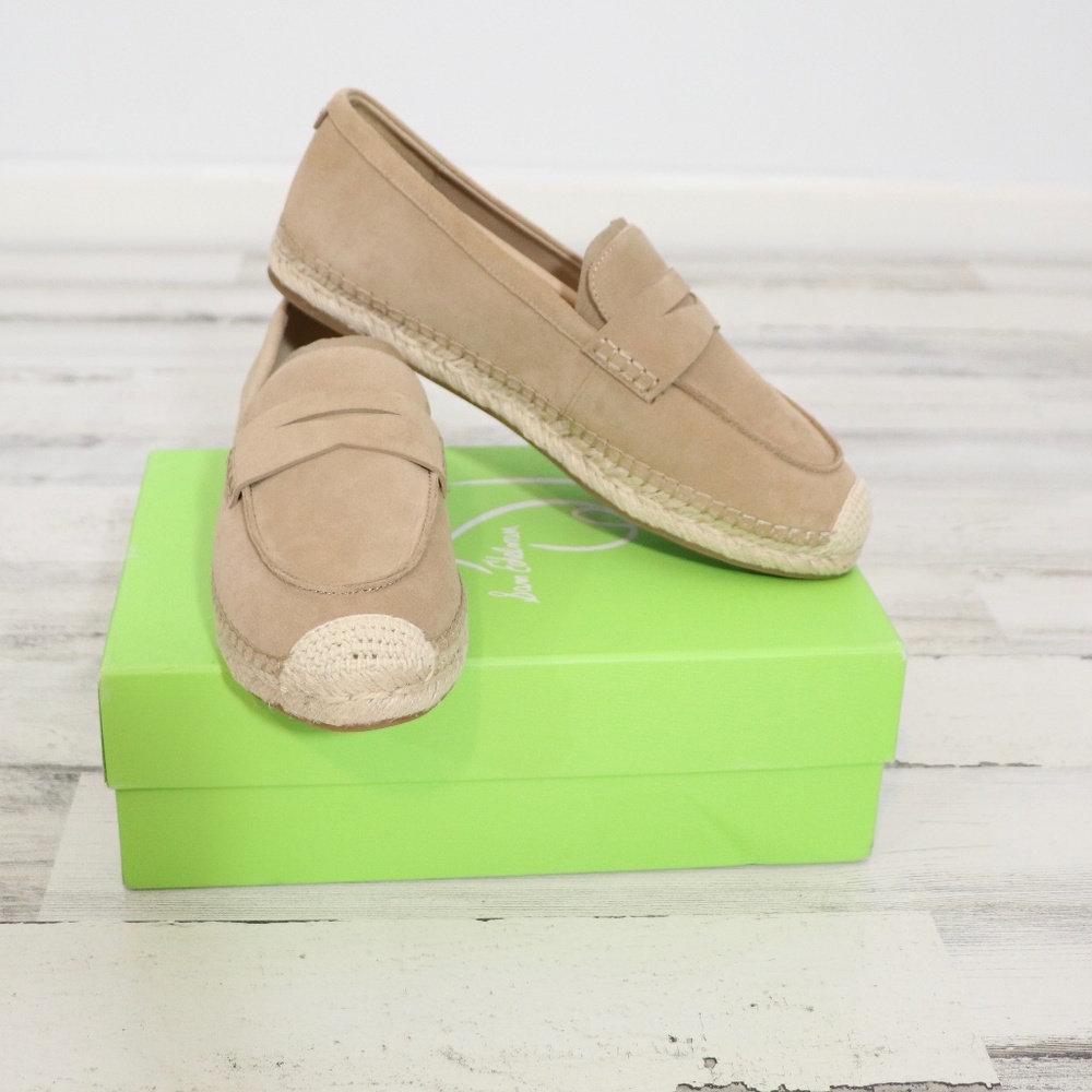 Sam Edelman Women's Kai Espadrille LoaferTuscan Taupe 10.5 New in Box